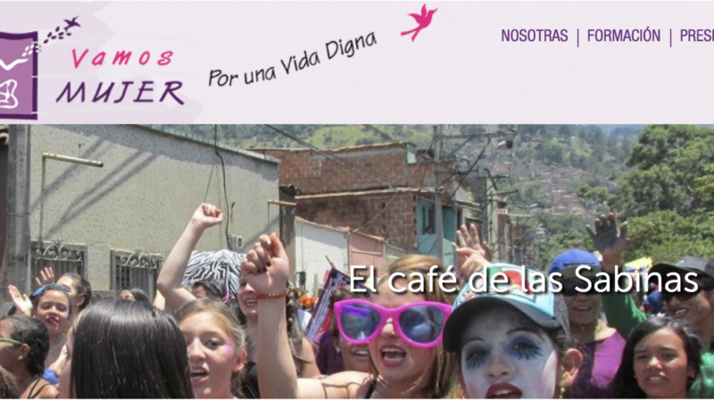 Colombianas.org en El Café de las Sabinas